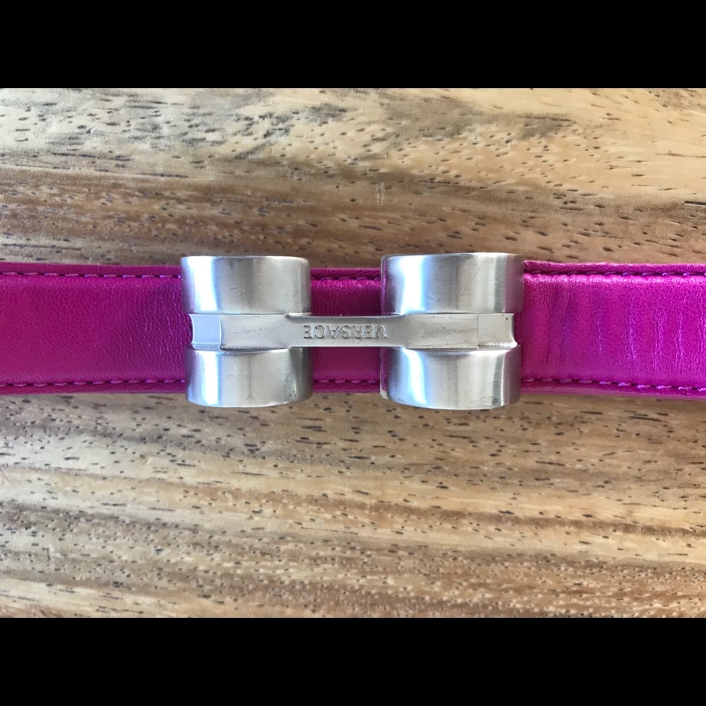 Versace Hot Pink Belt